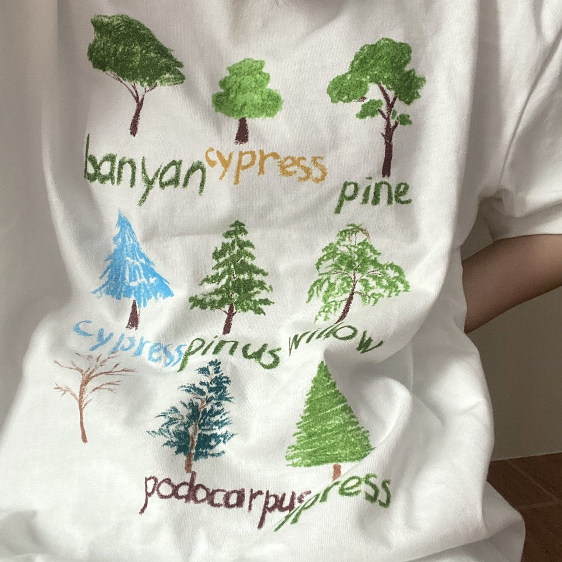 100%纯棉短袖t恤女ins潮夏季韩版bf原宿风半袖洋气减龄上衣服百搭
