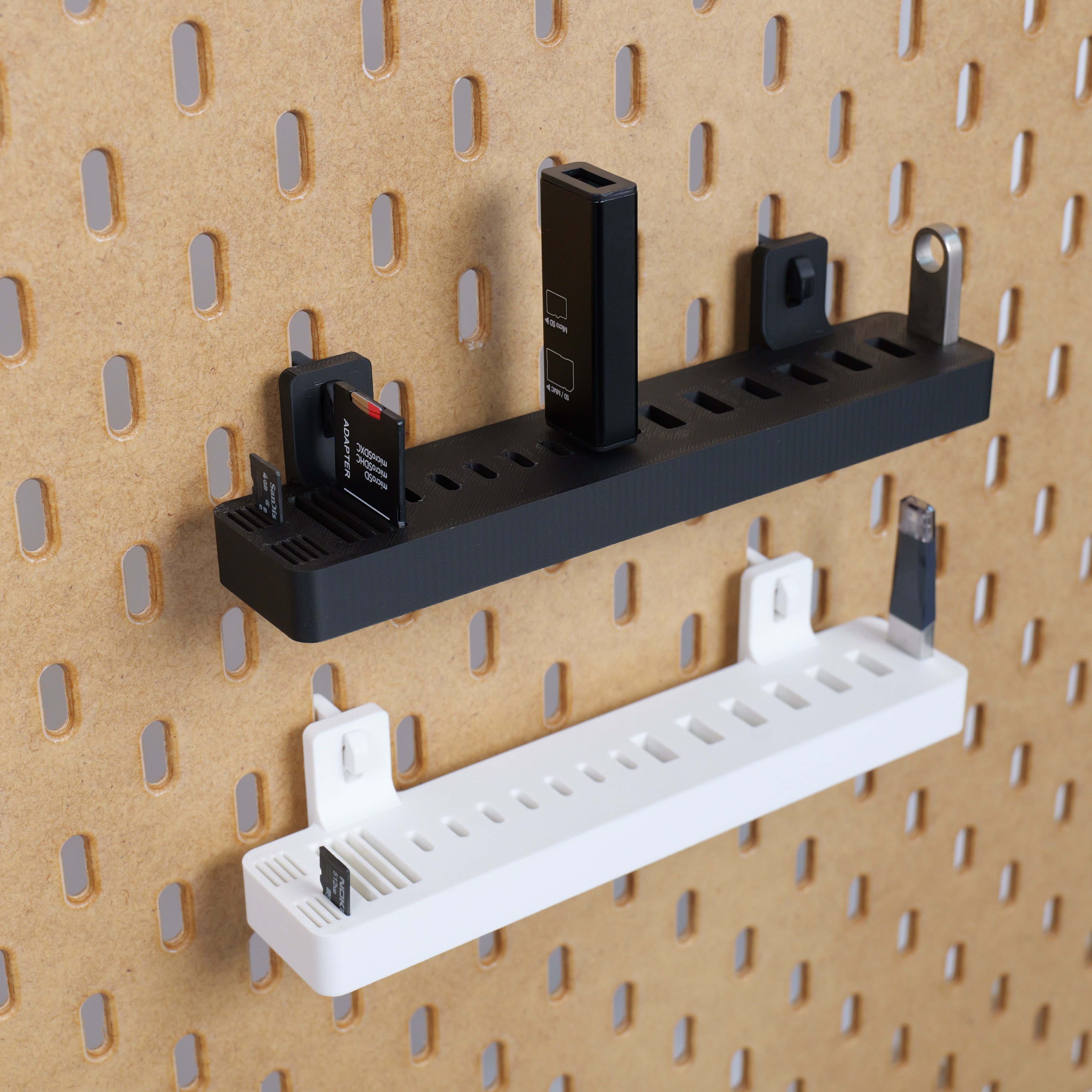 【包邮】适用宜家洞洞板圆孔宜家洞洞板配件U盘TF卡SD卡TypeC支架,收纳整理,收纳洞洞板,淘宝优惠券,粉丝福利购,淘宝优惠卷