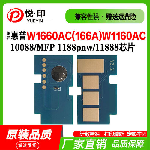 W1660AC(166A)W1160AC硒鼓芯片