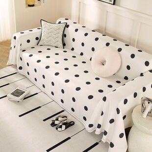 沙发遮盖布全盖巾三座一贵妃沙发垫四季通用套罩2026新款皮坐垫子