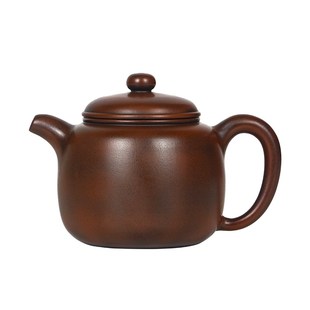 建水紫陶茶壶单壶匏尊壶容天壶非紫砂壶家用纯全手工茶壶陶瓷泡茶