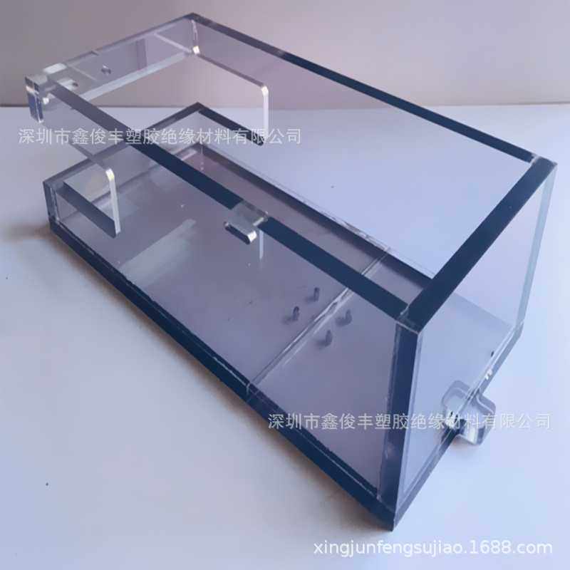 透明pvc板雕刻加工实验箱PVC打孔焊接折弯pvc配电箱阻燃隔热硬板,橡塑材料及制品,亚克力/有机玻璃,淘宝优惠券,粉丝福利购,淘宝优惠卷