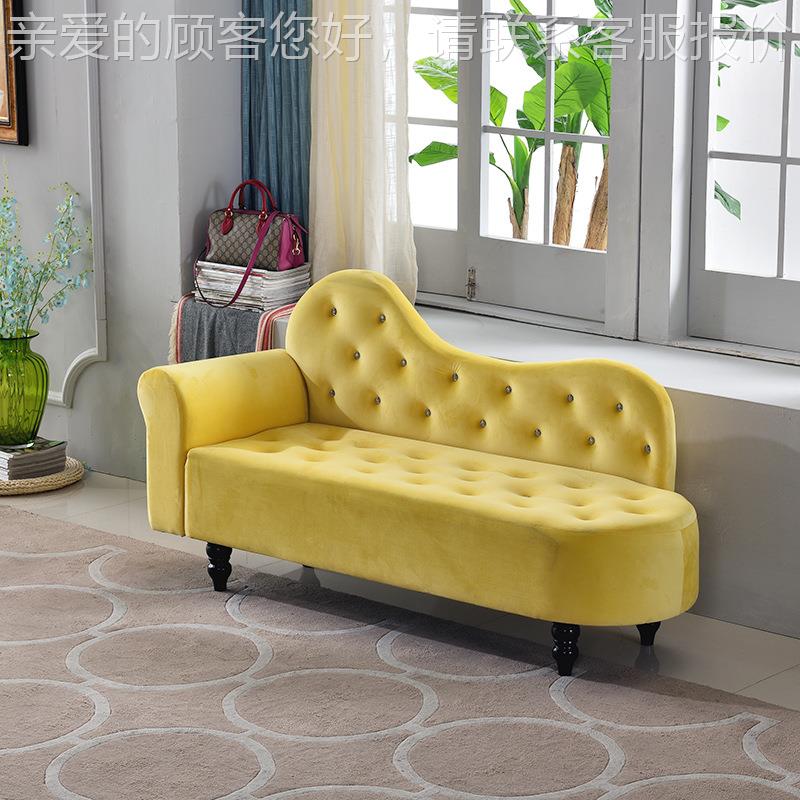 贵妃美椅式布艺躺椅JM-54水小户贵型卧室床换边沙发椅简约妃榻鞋