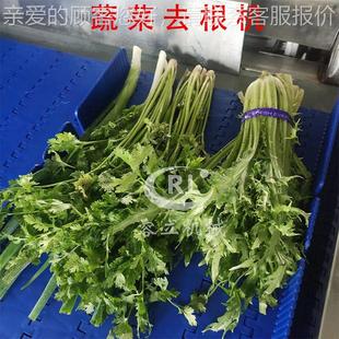 厂家应芦笋去根机KNK 板链式青辣椒去蒂 机全自供动玉米去头去尾