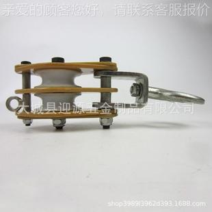 多种电力施工绝缘滑轮钢绞芯铝线电路滑轮绝缘滑缆车电力线施工三
