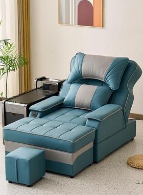 足疗足浴沙发电动躺脚按摩42153洗沙发采耳床洗浴中沙心大厅休椅