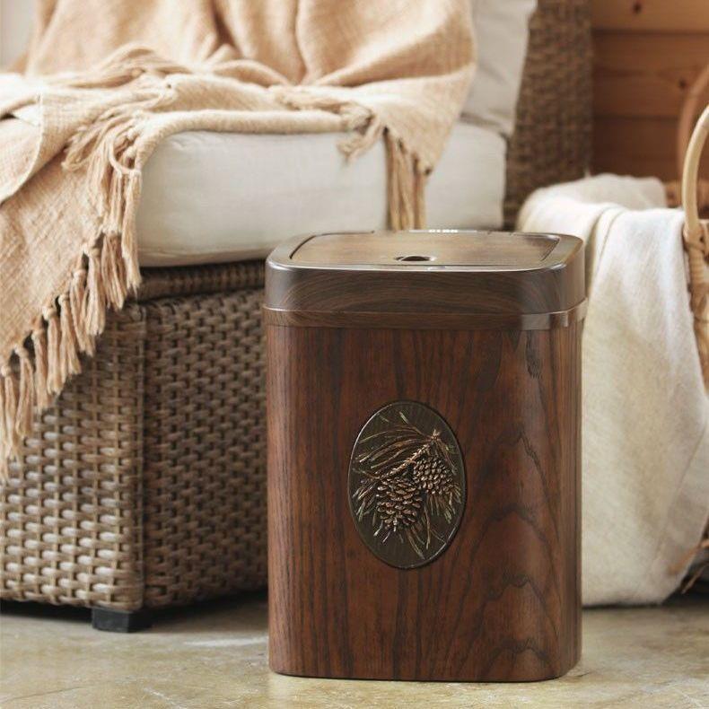 智能感应垃动圾生桶全动带盖家用GDS自垃圾篓客厅卧室厨房卫间电