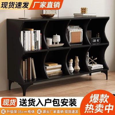 简约现书柜门厅收纳柜客代厅储物餐边柜室柜内收柜纳柜创DVS意格