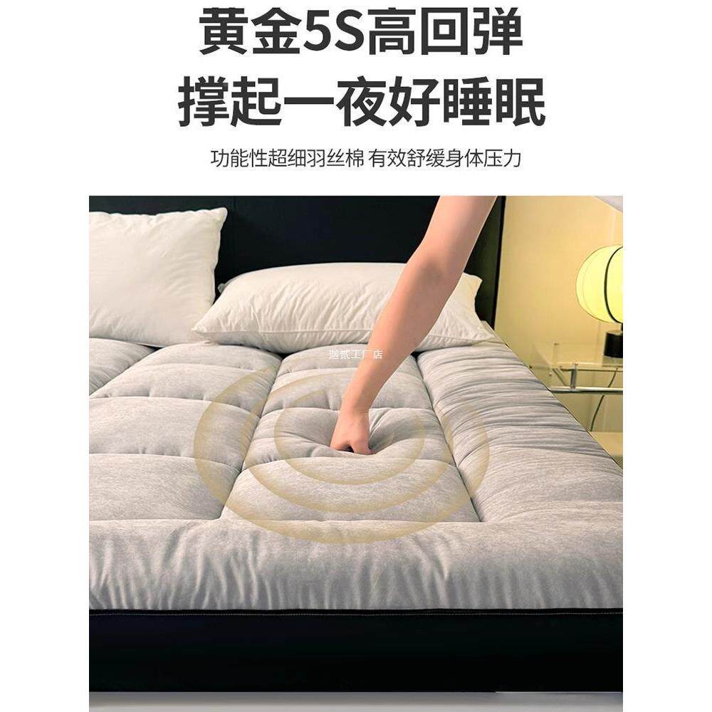 加厚床垫软垫子家用卧室双人床的褥铺子棉絮睡垫被底可单OLH折铺