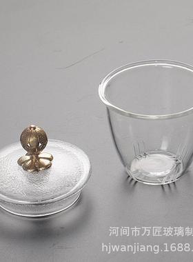 日式璃茶壶内胆烧水提梁壶贴ZVD玻梅花煮茶壶电陶炉水专用耐厚热