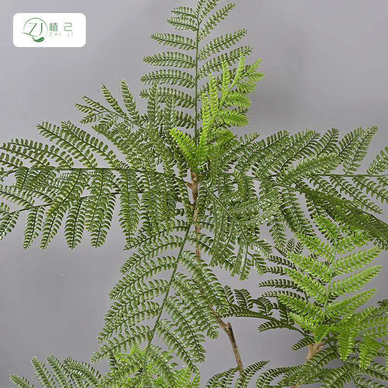 仿生绿植蓝花楹软造景家居摆设商橱装窗场源zj4521头厂家花蓝楹