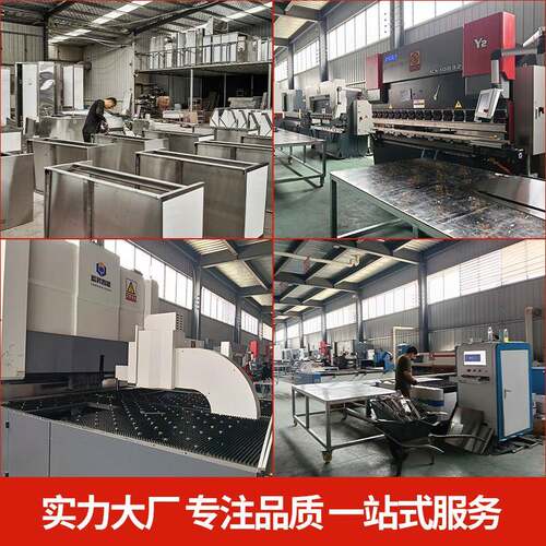 锈KUH钢简易工作台房操不作台加厚双层大桌装子组式厨台打荷台面