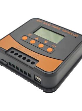 MPP无品牌/12V2制V10A20A太阳能控制器T带带背光显示屏光伏4充放