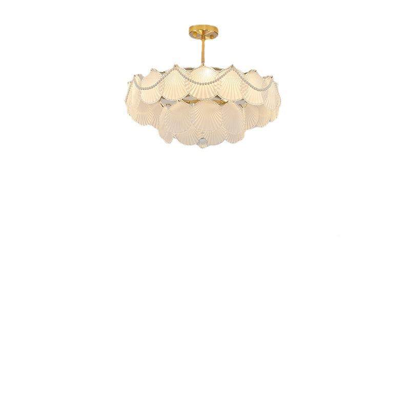 259现代简约主灯卧2室灯女孩房珍珠贝壳水晶吊间灯客厅205年新款,家装灯饰光源,智能吊灯,淘宝优惠券,粉丝福利购,淘宝优惠卷