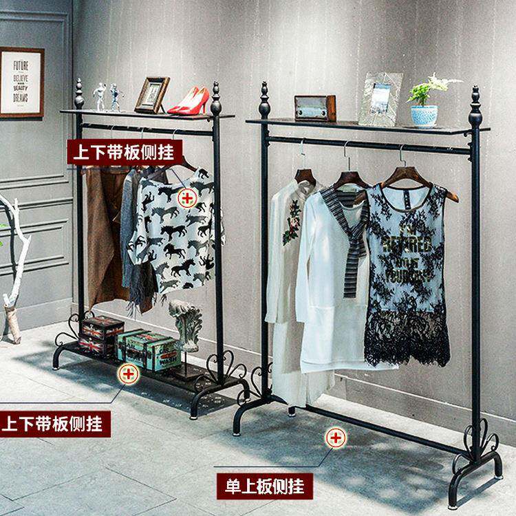 服装尚店展架童装时创意挂衣示架铁艺落地衣KSG帽架衣架落地展式