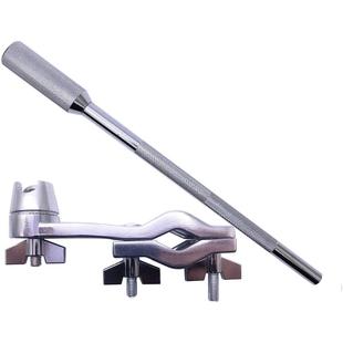 杆扩展HTX架伸架牛铃扩展双延架子鼓爵士鼓镲片拓展夹水镲拓展