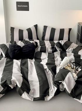 单件纯棉被生简约风单品UWI全棉被罩学宿舍1套50×200双200人×23