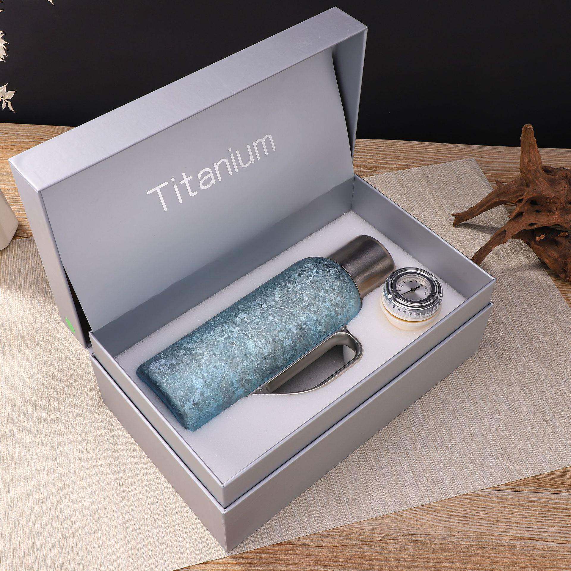 办公镀钛保温温壶械显手柄机械时器内盖多无品牌/功机计能冰花漆