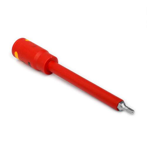 oBoher合VDE绝缘绝缘加QGR长内六角旋宝具套筒中飞/扳手批头工具