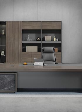 办公桌老板桌主公管桌大台裁经理桌老板总办室办班公家具GKI收纳