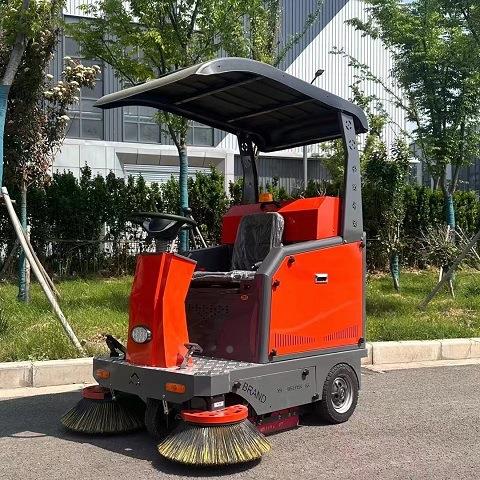 电扫地车工厂间998用小环卫区清扫车车工业自动驾驶式动扫地机厂