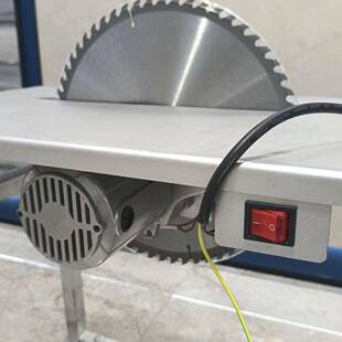 家用IPA电锯劈柴机柴地工锯板竹子圆盘锯一体整锯带电机锯套柴火