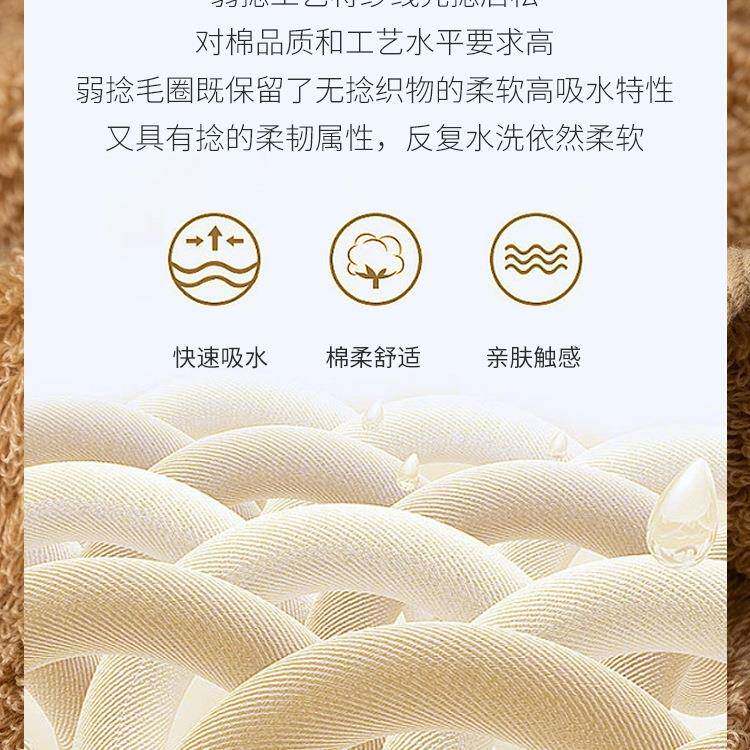 埃及棉婴儿小毛方巾纯棉家无品牌/用软吸水洗手帕巾儿柔脸童巾3条