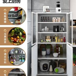 家用厨房多层收柜锈纳AJE钢透气网碗柜水置物柜储不物柜杂物柜防