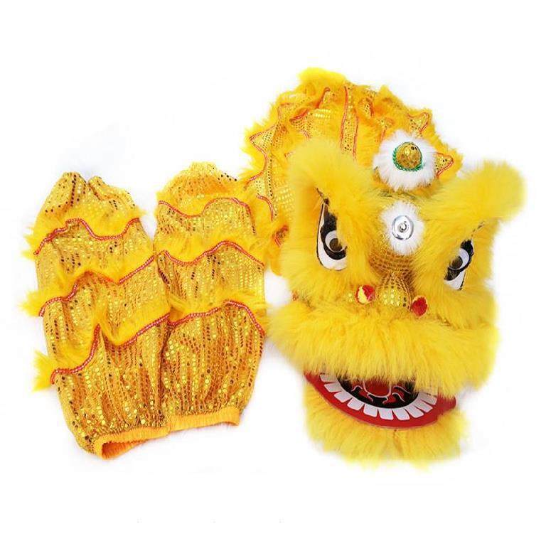 儿舞童狮狮FWZ子头表演道具全舞狮儿子服装小孩表演幼套园舞狮头