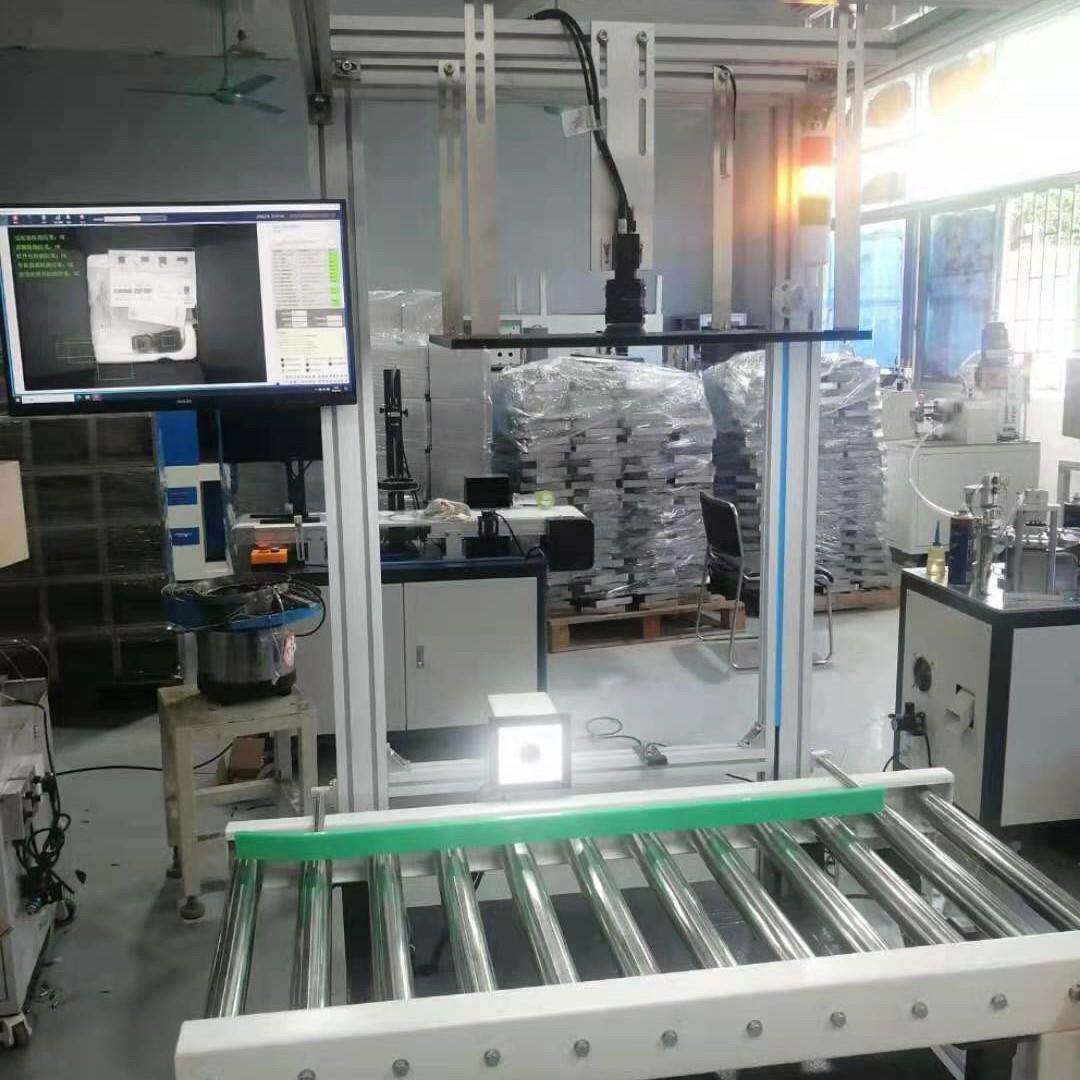 机外器视觉系统CCD尺观5016缺陷有无判检测断量角弧度寸定位抓取