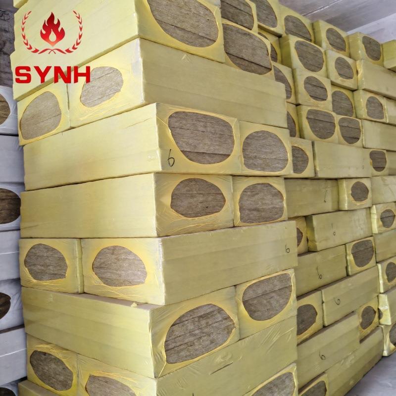 无纤维保材吸温热耐火料双面普INW机通铝箔岩棉板供多型号岩棉板