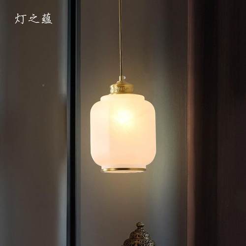 中式楼梯吊灯别墅DA093新公寓复式跃简层lof空t后现代约挑客厅餐