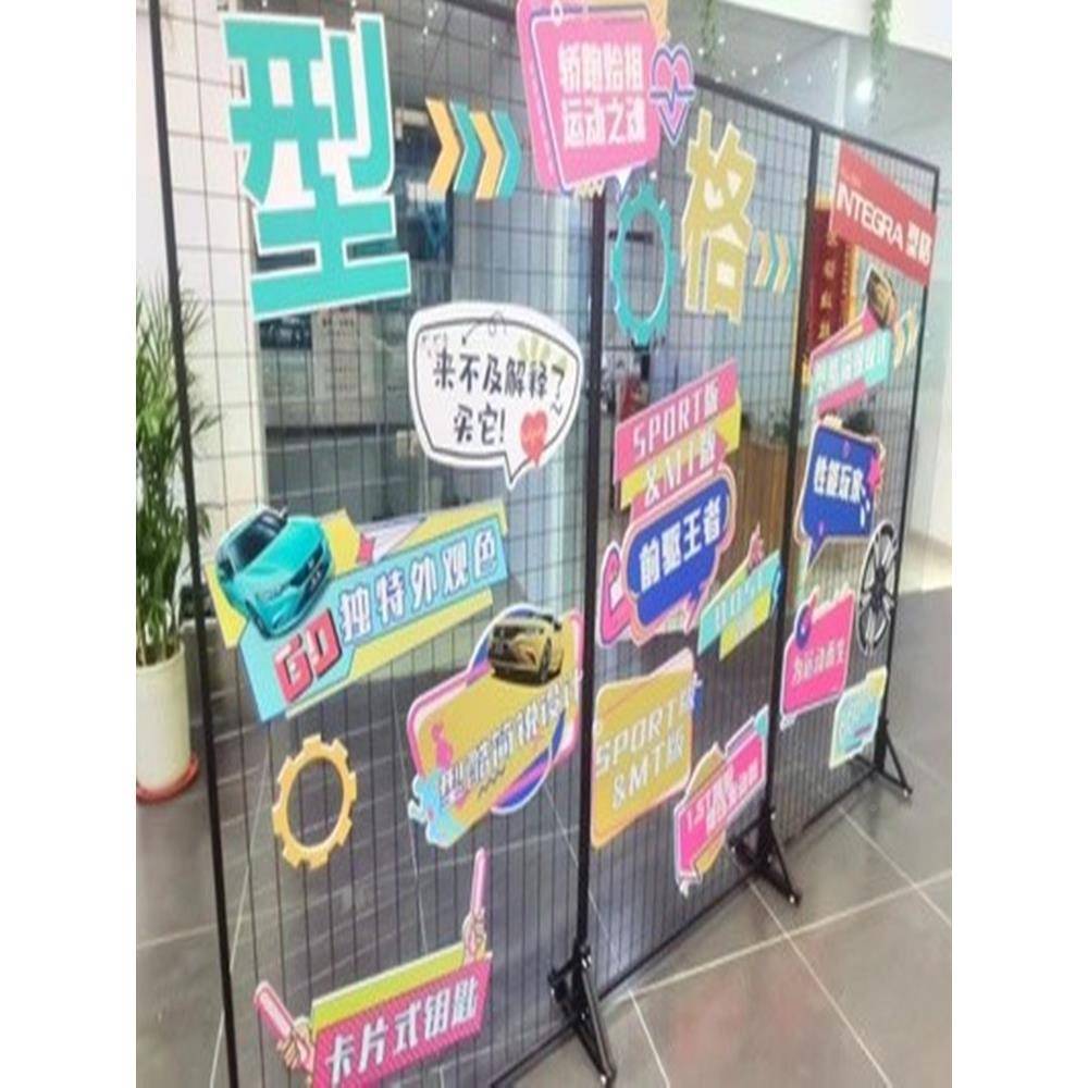 铁丝网格货展架地铁艺网片落网架会超双面展示架地摊收62381093纳