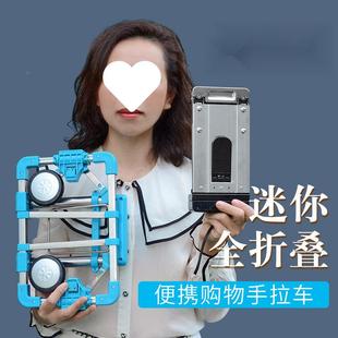 户3591小推车拉货露营地车野餐车野营车便外携可折叠摆地摊网红拖