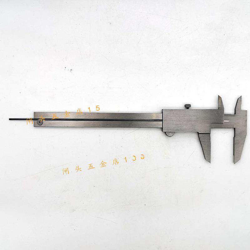 西南游标尺0-1QTJ50/2整00卡/300四用业体机械工测量清工牌 - 实物图