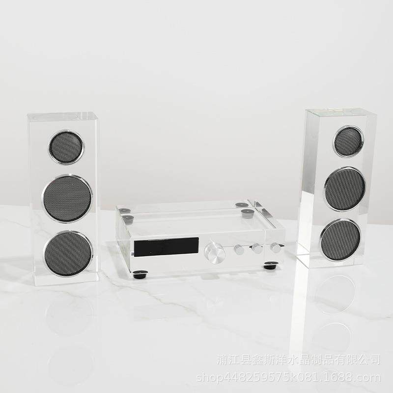 现代意水晶音创响套装摆件板BJ-GF001间玄关客厅民宿居软装家饰家