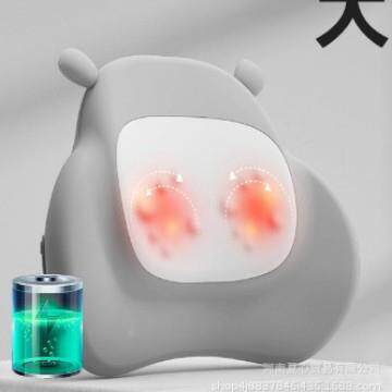 亚都加车载按摩枕按摩小耳腰靠按摩枕热敷靠慢回器弹QAM按摩仪