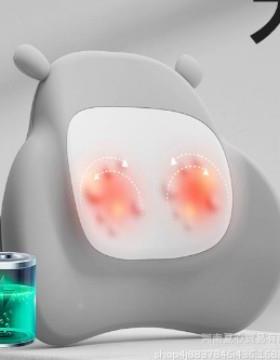 亚都加车载按摩枕按摩小耳腰靠按摩枕热敷靠慢回器弹QAM按摩仪