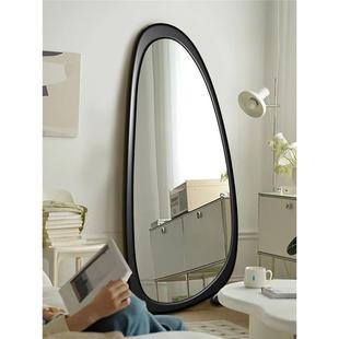 Ph形BYJ中古身全穿衣镜紫色不规则异法式 可爱风家落地用试衣镜子