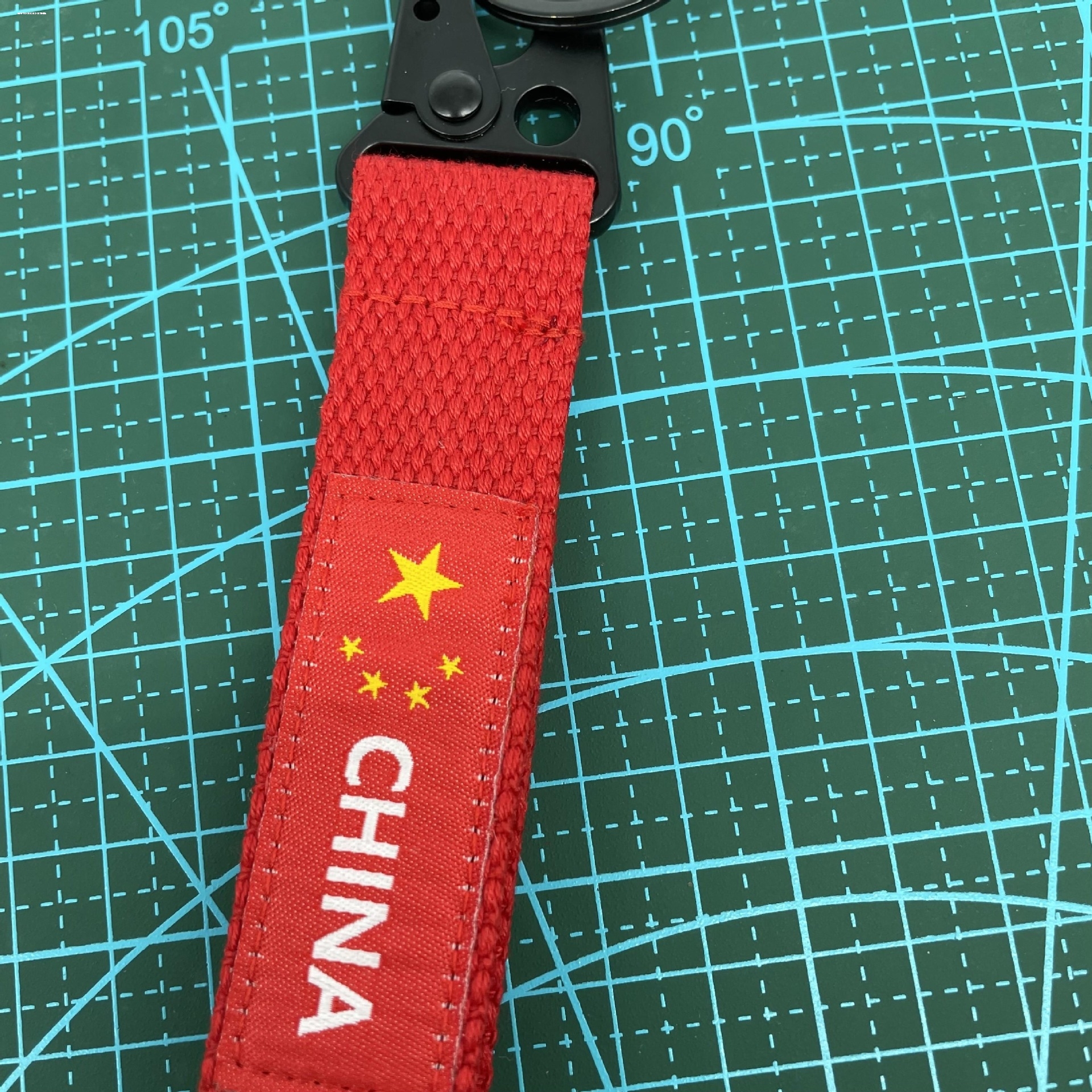 中国五星红旗国旗爱国汽车钥匙扣爱国钥匙链挂件腰挂防丢钥匙环男