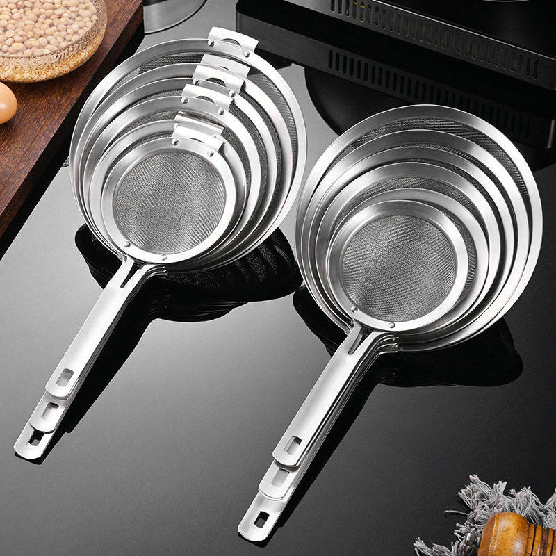 304不锈钢网漏勺火锅斜织网厨房过滤豆浆果汁不锈钢网漏,家庭/个人清洁工具,水槽沥水袋,淘宝优惠券,粉丝福利购,淘宝优惠卷