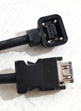 750W内J3J4JE伺服编码器线MR-J3ENCBL3 5 10M-A1/2-L小功率讯号线