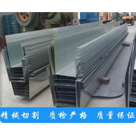 定制铁304不锈钢雨水槽折弯件天沟U型排水槽201不锈钢屋檐水槽