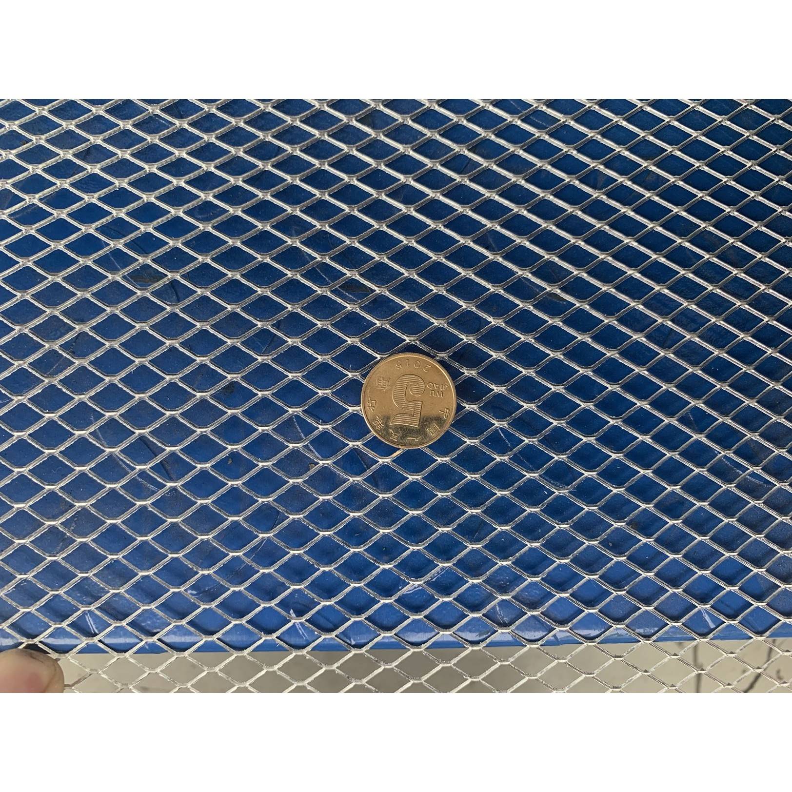 菱形铝网铝板网空调抽油烟机过滤网装饰阳台围网花架垫板电蚊拍