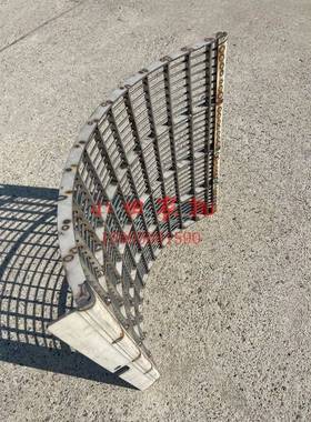 洋马1180收割机配件脱粒室滚筒不锈钢凹板筛筛网总成1E6D10-39000