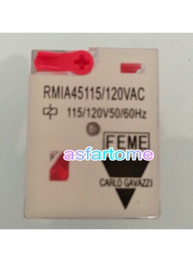 原装正品瑞士佳乐中间继电器RMIA45115VAC RM1A45115/120VAC
