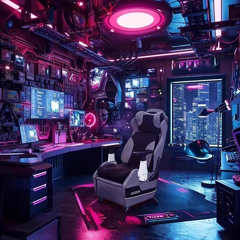 需定制电竞沙发家用办公游戏椅子网咖网吧酒店可躺升降电脑沙发椅