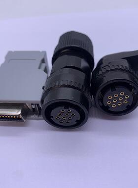 Fennike伺服编码器连接器Pcr-20Fs Jn1Fs10Sl 10芯信号反馈连接器