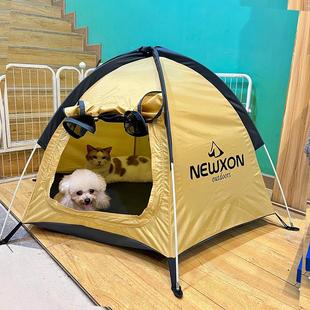 露营狗窝帐篷小中大型犬狗猫咪室外猫窝防雨宠物圆顶球形帐篷