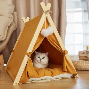 保暖狗狗屋四季 猫窝帐篷冬季 通用猫房子可拆洗宠物用品床兔子睡窝
